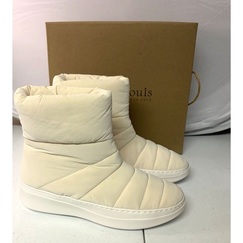 Gentle Souls by Kenneth Cole Rosette Puff Boot Off White Color Women’s Size 11 M